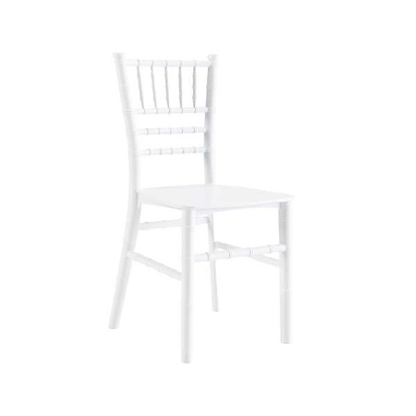 Kids Chiavari White Chair